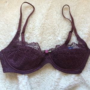 Free people burgundy bra