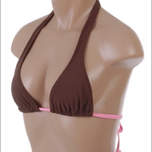 TNA by Lisa Lozano Brown/Pink Belted Bikini - Picture 2 of 4