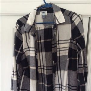 Plaid old Navy button down