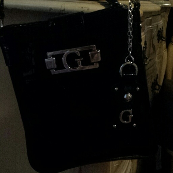 Guess Patten leather cross body