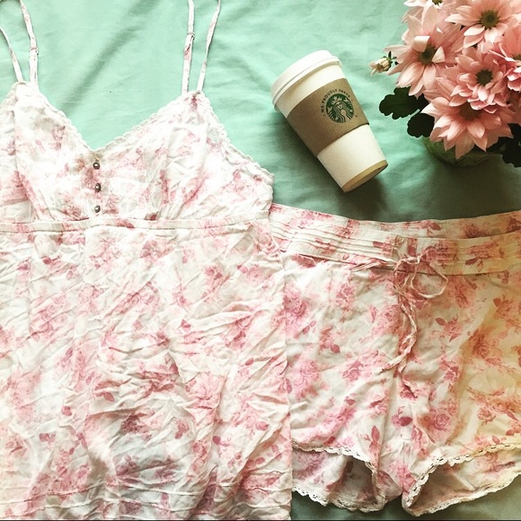 [H&M] Rose Night Set