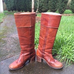 Vintage Black Label Frye Boots- Holiday Sale!