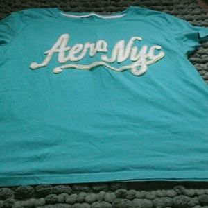 Teal Aeropastle  top