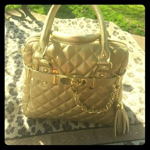 Brand new Steve Madden Gold Crossbody