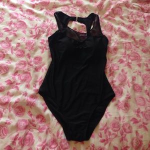 *FINAL MARKDOWN* Black one piece bathing suit