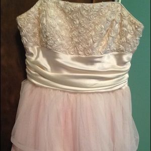 Light pink formal dress