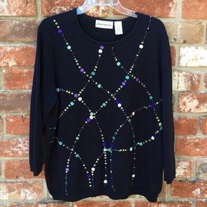 Beaded Alfred Dunner Sweater
