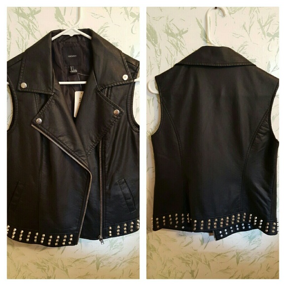 Leather vest