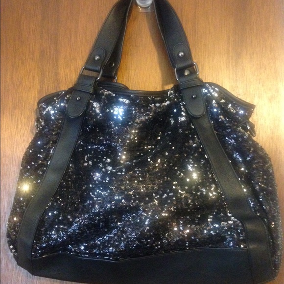 Sparkly black Bug Budda purse