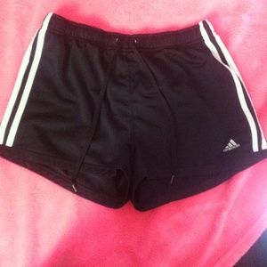 Adidas Black & White shorts!