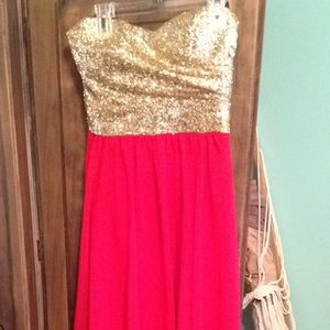 High-low homecoming dress!