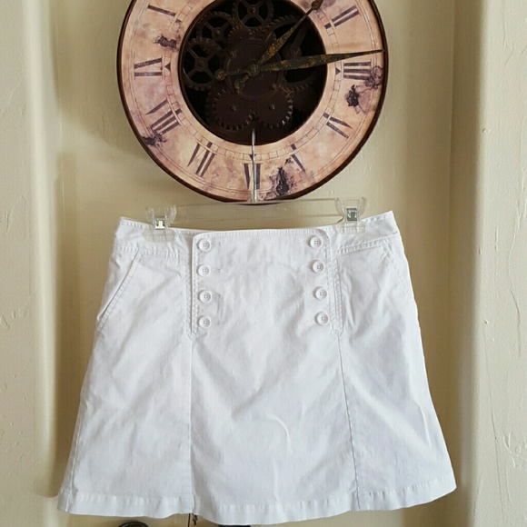 White Sailor Style Skort 6
