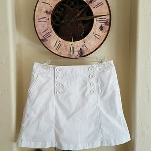 White Sailor Style Skort 6