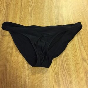 Aerie Black Bikini Bottoms
