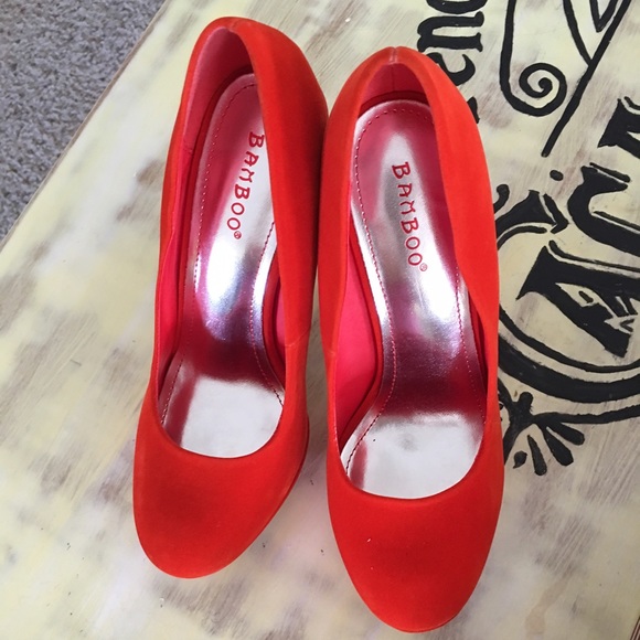 ❌SOLD❌ Bamboo heels brand new !!! 👠 - Picture 2 of 3