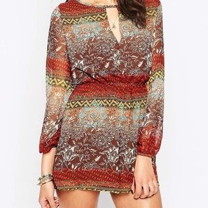 ASOS 70s print romper