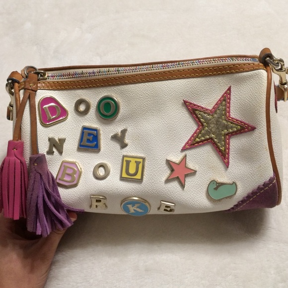 VINTAGE Dooney & Bourke barrel bag