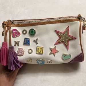 VINTAGE Dooney & Bourke barrel bag