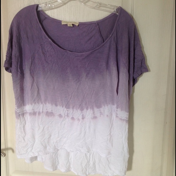 Urban Outfitters purple ombre soft shirt in Medium