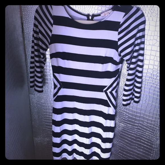 Body con striped Ella Moss dress