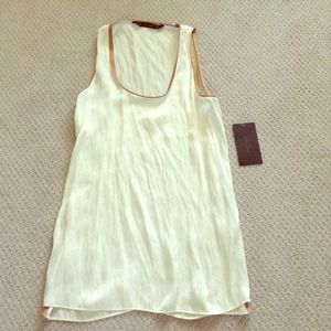 NWT Zara Silky Tank Top with Side Splits, XS
