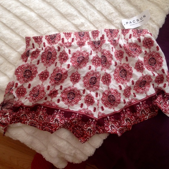 Boho pattern soft shorts la hearts - Picture 2 of 3