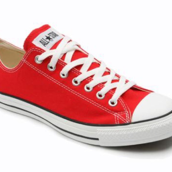 Red Low Top Converse