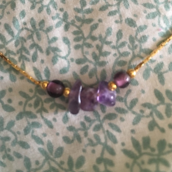 Amethyst necklace - Picture 4 of 4