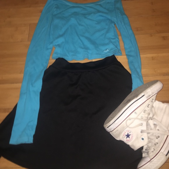 Crop top and skater skirt bundle!