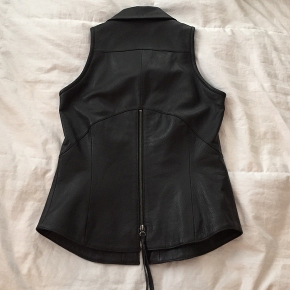 Harley Davidson leather vest - Picture 4 of 4