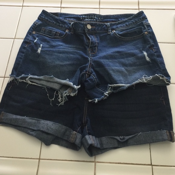 2 pairs jean shorts