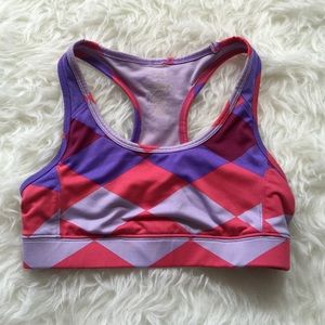 Old Navy Sport Bra Top Pink/ Purple SZ S