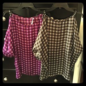 FINAL! MICHAEL KORS Cold Shoulder Tops! Bundle!💕