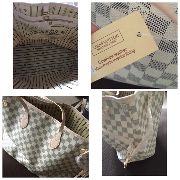Checkered handbag