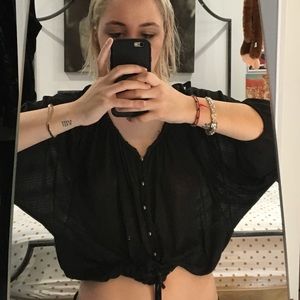 Black adjustable top