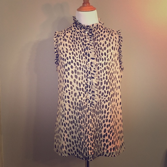 J.Crew Sleeveless Blouse