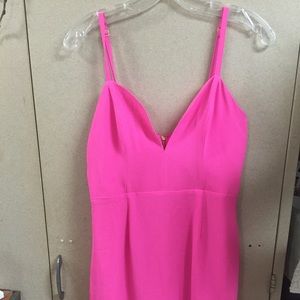 NWOT Naven NBD hot pink dress