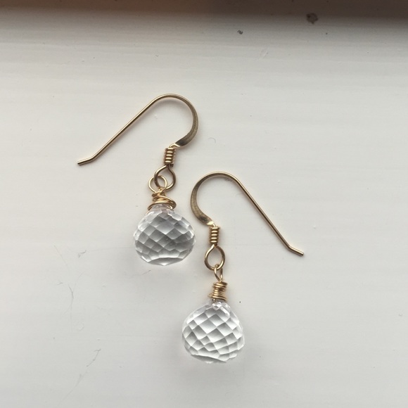 Crystal Drop Earrings - Picture 1 of 1