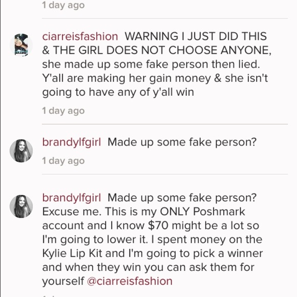 BEWARE OF SCAMMER BRANDYIFGIRL - Picture 4 of 4