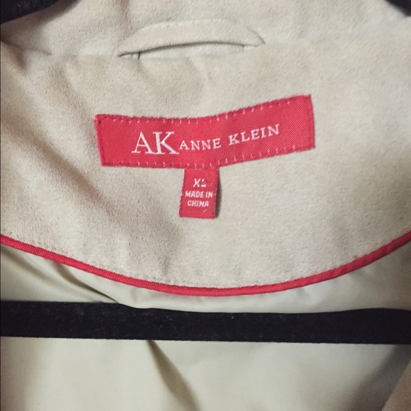 • ANNE KLEIN Women Puffer Down Jacket Tan Size XL - Picture 3 of 4