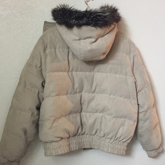 • ANNE KLEIN Women Puffer Down Jacket Tan Size XL - Picture 4 of 4