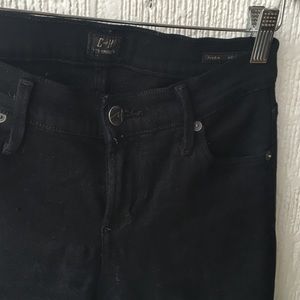 Citizens of Humanity Avedon Black Skinny Jeans