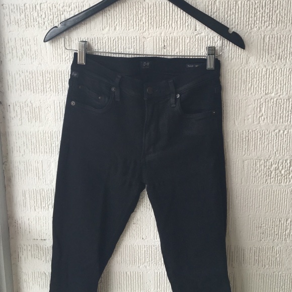 Citizens of Humanity Rocket Black High Rise Skinny