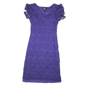 ~blue lace dress~