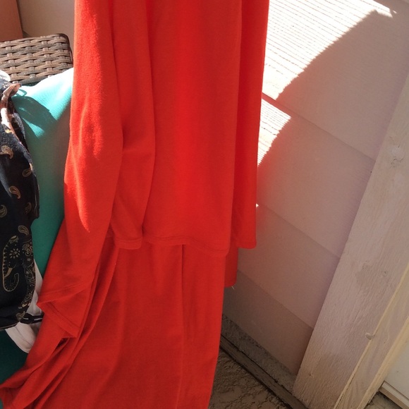 EUC DEREK HEART HI LO SUMMER DRESS. For Molly only - Picture 3 of 4