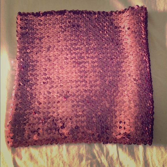 Sequins tube top