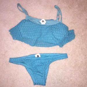 Blue Bikini Set