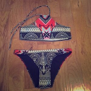 BNWOT tribal bikini