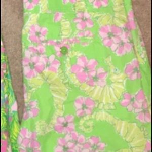 Lilly Pulitzer Limeade Floaters shorts RESERVED