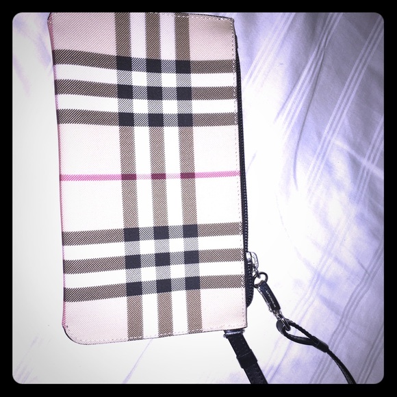 Authentic Burberry Wristlet